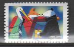 France timbre oblitéré année 2022 Serie timbres féerique