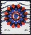 -U.A/U.S.A 2013 - Kaleidoscope, rouge & bleu, Roul/coil - YT 4559/Sc 4725 