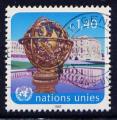 Timbre oblitr n 153(Yvert) ONU Genve 1987 - Sphre armillaire