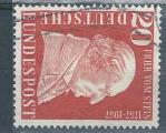 Allemagne-RFA - obl - - 1957 - yt n 149