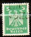 Allemagne Yvert N349 oblitr 1924 Armoiries