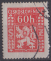 1947 TCHECOSLOVAQUIE SERVICE obl 8