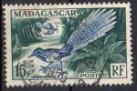 MADAGASCAR N 324 o Y&T 1954 Oiseaux (Uratelornis)