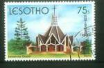 Lesotho - oblitr - Nol 1980 - glise