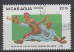 NICARAGUA  N 1271  Y&T o 1983  Jeux Panamricains (base ball)