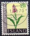 ISLANDE N 371 o Y&T 1968 Fleurs (Orchis maculata)