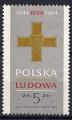 TIMBRE POLOGNE Obl  Militaria Dcoration