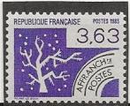 FRANCE ANNEE 1983  PREO Y.T N181 neuf** sous faciale 