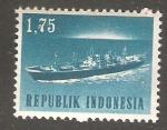 Indonesia - Scott 628 mint   ship / bateau