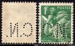 FRANCE - 1939 - Y&T 432 - PERFOR