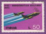 Italia 1973.- Aviación. Y&T 1129º. Scott1 1100º. Michel 1396º.