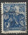 France 1929; Y&T n 257; 50c dlivrance d'Orlans par Jeanne d'Arc