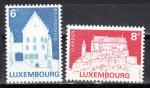 LUXEMBOURG - 1982 - Chteaux -  Yvert - 1008/1009 - Neufs **