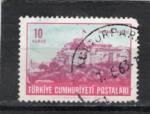 Timbre Turquie / Oblitr / 1962 / Y&T N1641.