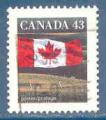 Canada N1298 Drapeau oblitr