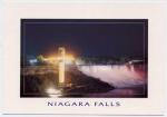 Carte Postale Moderne non crite Canada - Les Chutes du Niagara illumines
