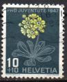 SUISSE N 446 o Y&T 1947 Fleurs (Primevre)