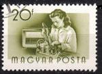 EUHU - 1955 - Yvert n 1161 - Travailleurs hongrois : Assembleur radio
