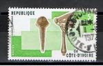 Cte d'Ivoire / 1977 / Clochette Baoul / YT n 418 oblitr