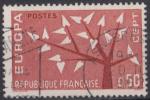 1962 FRANCE obl 1359