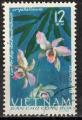 Vietnam du Nord 1966; Y&T n 482, 12 xu, fleurs, orchides