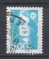 FRANCE - 1990 - Yt n 2625 - Ob - Marianne du Bicentenaire 5F bleu vert