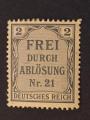 Allemagne 1903 - Y&T Service 1 neuf *