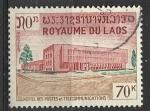 Laos 1967; Y&T n 155; 70k inauguration de l'Htel des Postes
