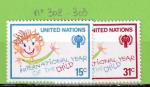NATIONS UNIES NEW YORK YT SERIE COMPLETE N302-303 NEUF**