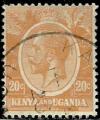 Kenia & Uganda 1922-27.- Jorge V. Y&T 6. Scott 25. Michel 6.