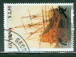 Guyana 1990 Y&T 2362 oblitr Bateaux de la marine hollandaise