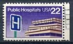 Timbre ETATS UNIS D'AMERIQUE 1986 Obl N 1627  Y&T  Hpital Public 
