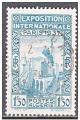 ALGERIE N 129 de 1937 oblitr TTB. "Exposition internationale de Paris"