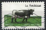 France 2014 Oblitr Used Stamp Vache Cow La Bordelaise Y&T 961