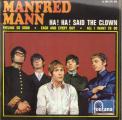 EP 45 RPM (7")  Manfred Mann  "  Ha ! ha ! said the clown  "
