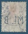 Allemagne N90 Germania 60p lilas oblitr (perforation ML B)