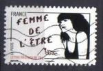 timbre FRANCE 2011 - YT A 538 - Femme de l'Etre - Carnet de Femmes Miss Tic 