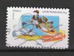 France timbre oblitr n 268 anne 2009 Ftes  timbre: Dessins Anims:Coyote