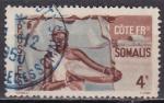 Cote des SOMALIS N 276 de 1947 oblitr