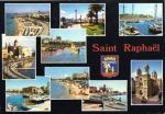 ST RAPHAEL (83) - Multi-vues (9) & armoirie de la ville - 1989