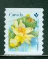Canada 2018 Y&T 3487 oblitr Fleur Adh Roulette