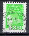 France Luquet 1997; Y&T n 3092; 3,50F, vert-jaune