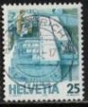 Suisse 1986; Y&T n 1252; 25c, transports postaux, prparation du courrier