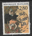 France 1993 oblitr YT 2836 cachet d epoque
