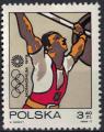 Pologne 1972 Used Jeux Olympiques de Munich 72 Haltrophilie