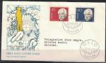 Norvge 1961 Oblitr enveloppe FDC Fridtjof Nansen Explorateur Diplomate SU