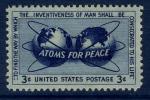Etats-Unis 1955 - YT 597 - neuf - l'atome au service de la paix