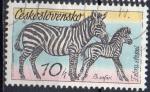 TCHECOSLOVAQUIE N° 2181 o Y&T 1976 Le safari tchécoslovaque (zèbres)
