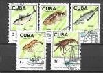 CUBA YT 1827 / 1832 (manque 1 timbre)