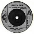 SP 45 RPM (7")   Godley & Creme  "  Under your thumb  "  Angleterre